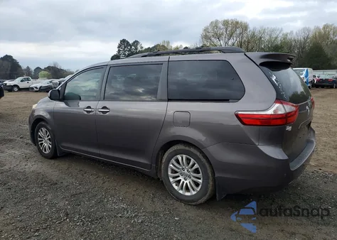 2015 Toyota Sienna Xle 8-Passenger from USA, damaged, VIN 5TDYK3DC8FS600595